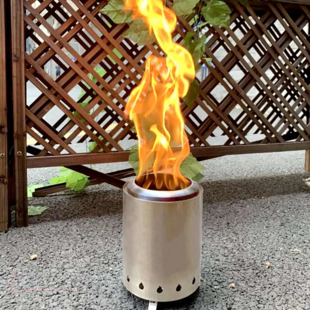 Stainless Steel Outdoor Camping Full Set Portable Stove Redfan